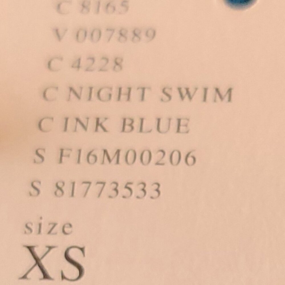INTIMATELY FREE PEOPLE ADELLA BRALETTE -NIGHT SWIM- INK BLUE SIZE XS - Picture 6 of 10